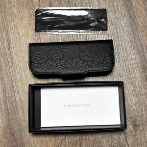 CEETOL Clip On Night Vision Driving Glasses Yellow Lens Prescription Eyewear NEW